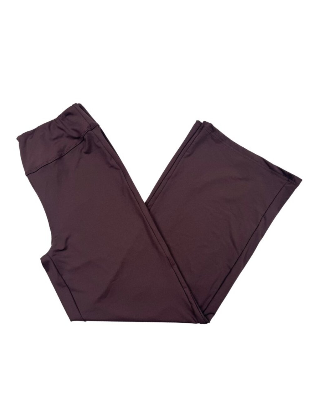 Brown Wide Leg Yoga Lounge Pants Size L